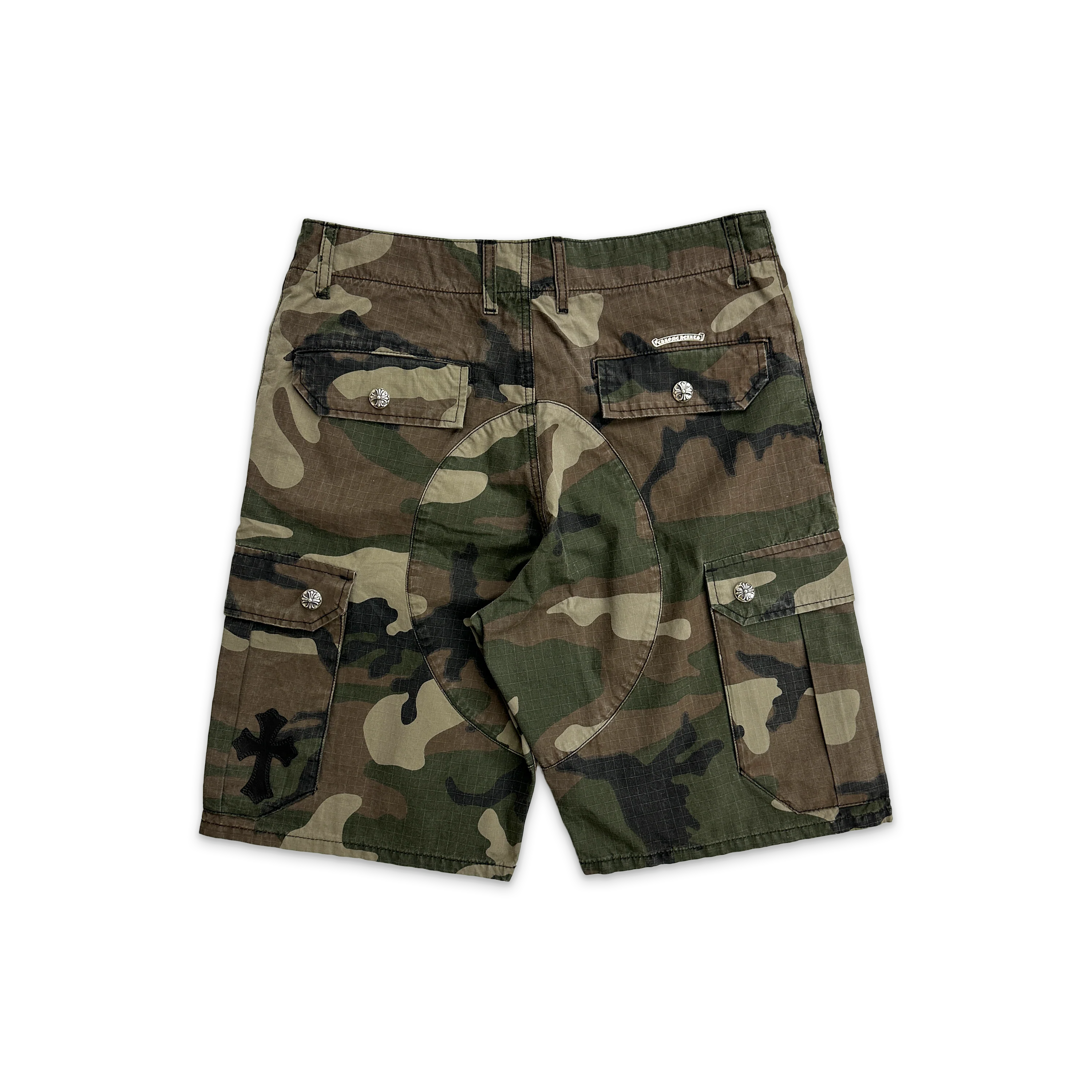 Ripstop Cargo Shorts w/ Cross "Camo" - Image 2