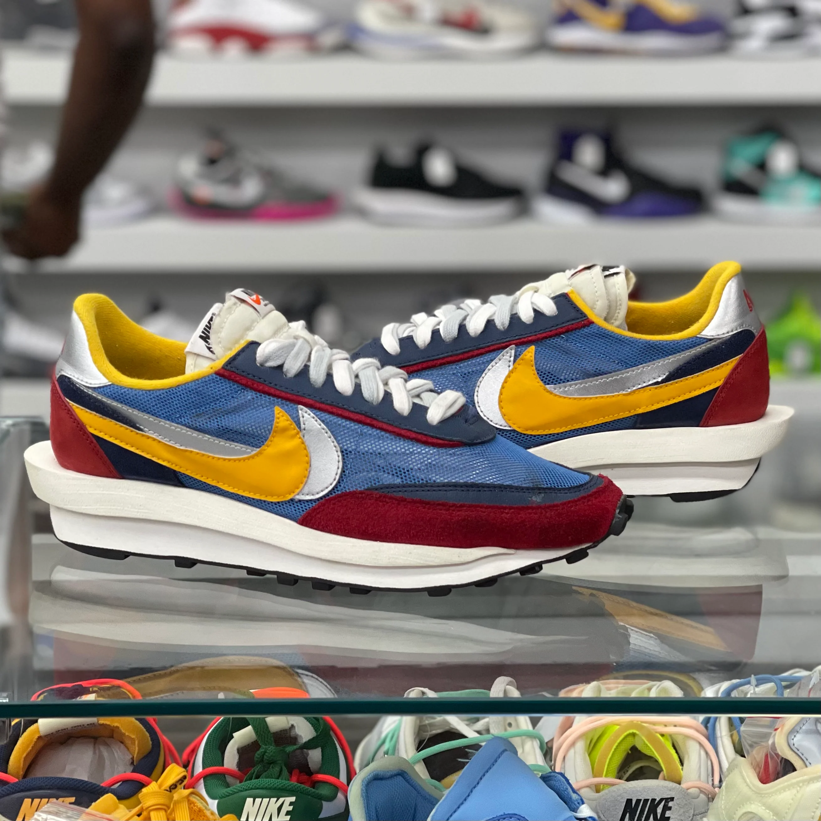 Sacai LD Waffle “Blue Multi” - Image 4