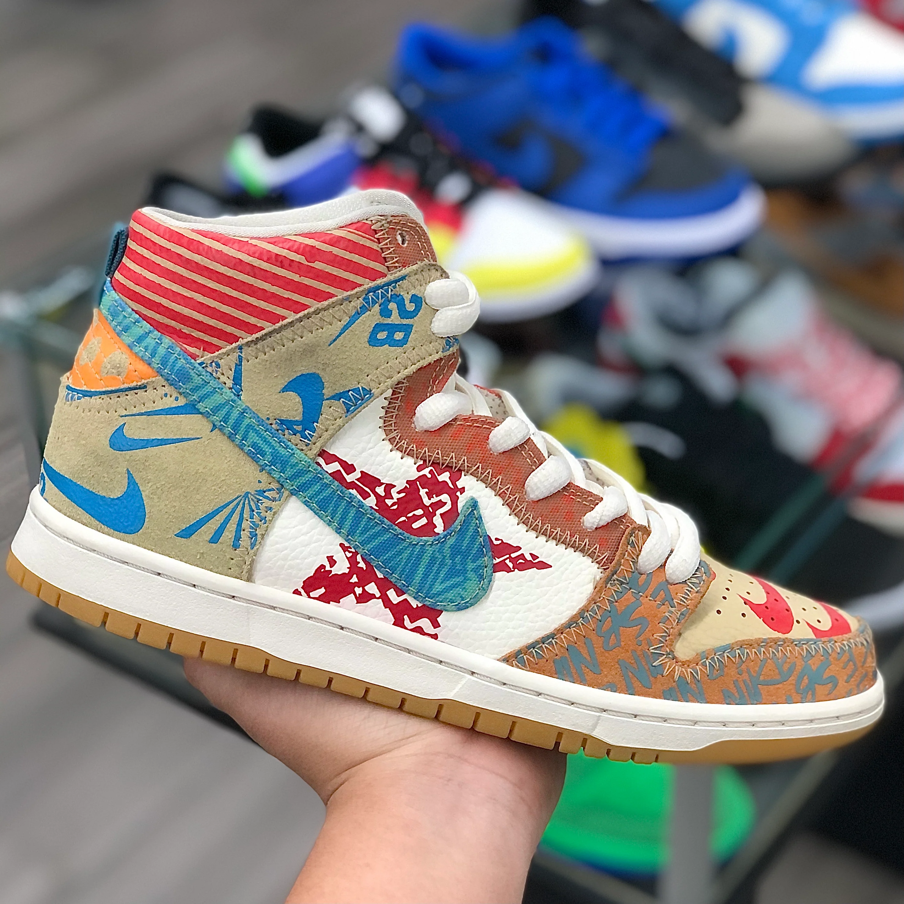 SB Zoom Dunk High “Thomas Campbell What The” - Image 8