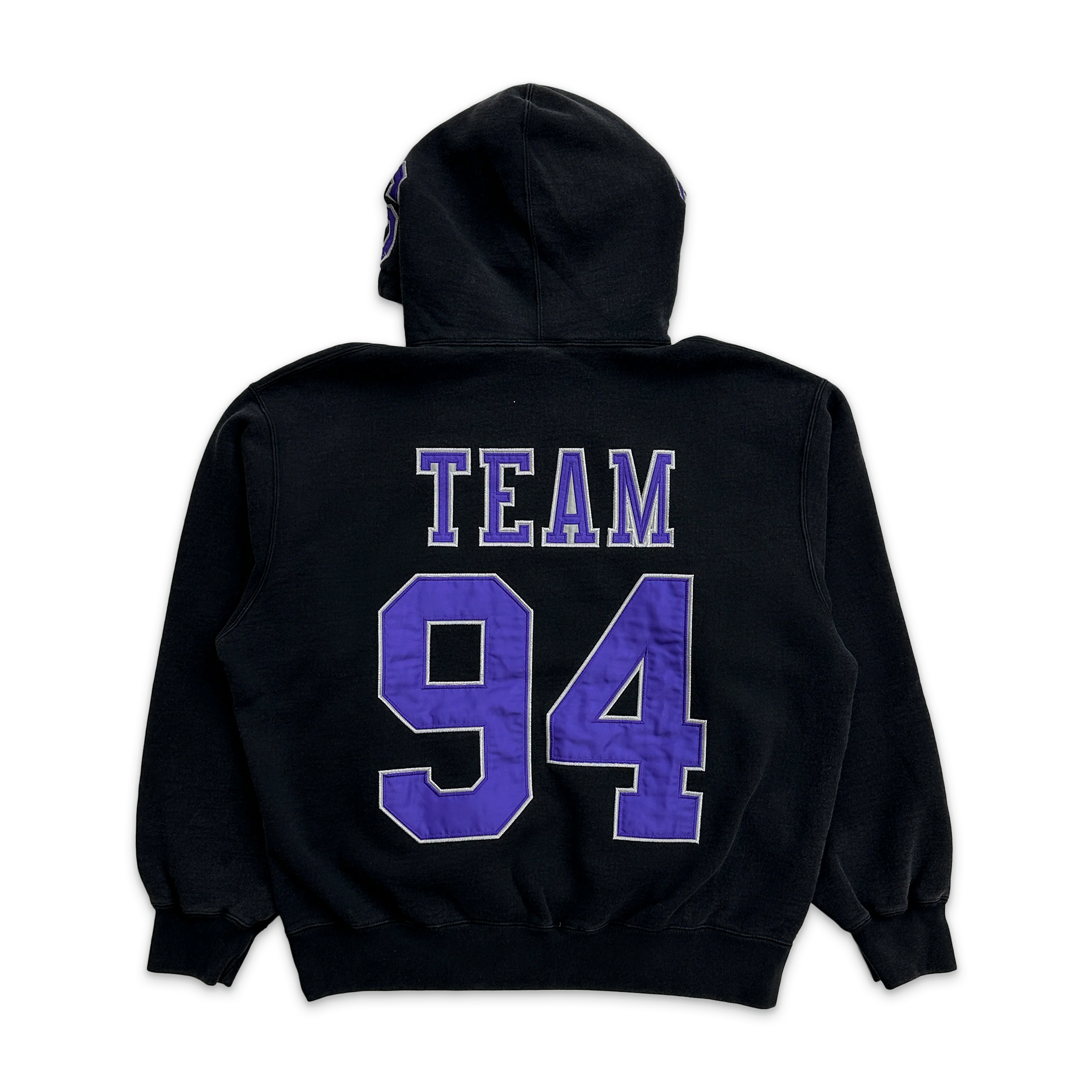 Team 94 Hooded Sweatshirt "Black" - Image 2
