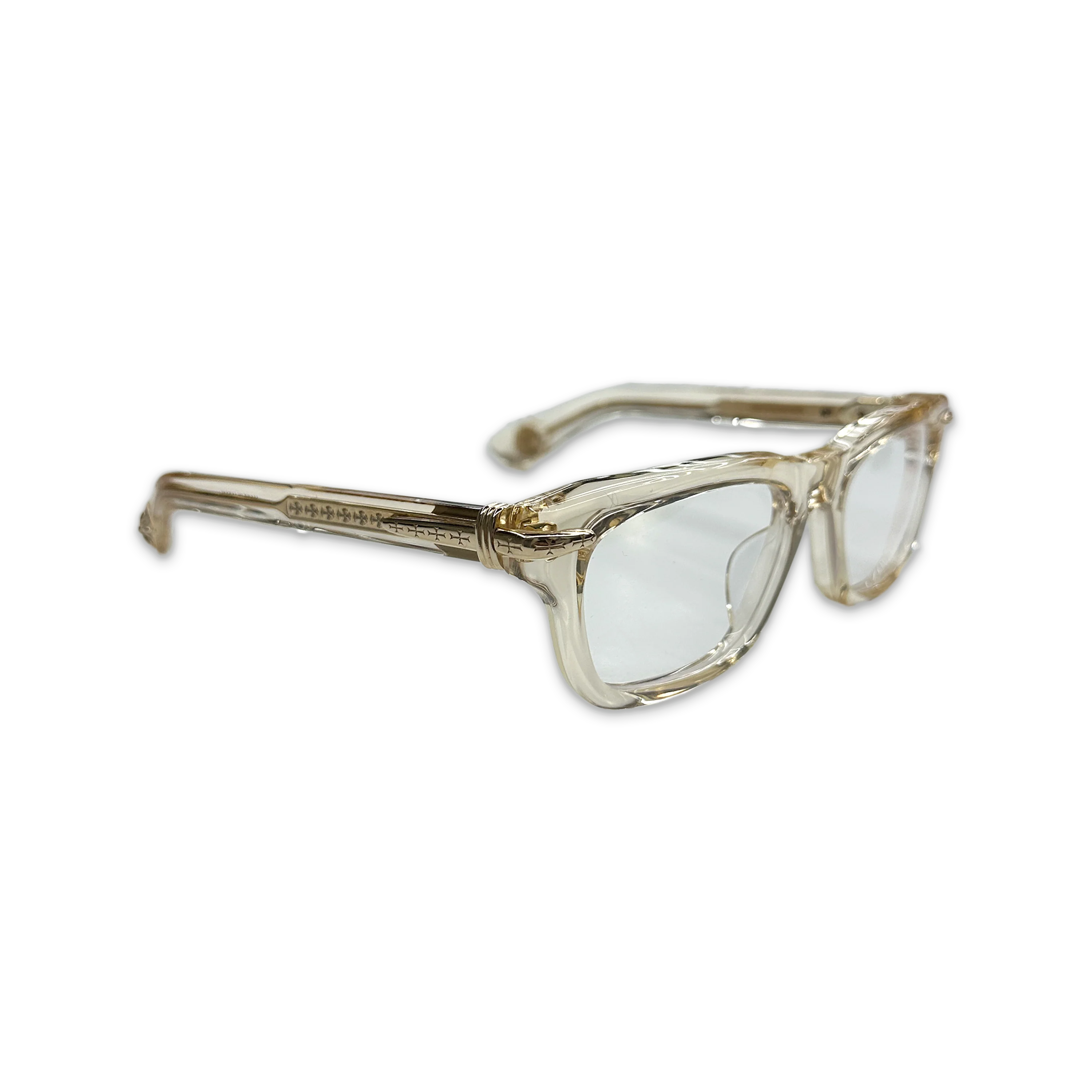 Trypoleagain Glasses "Transparent Yellow" - Image 2