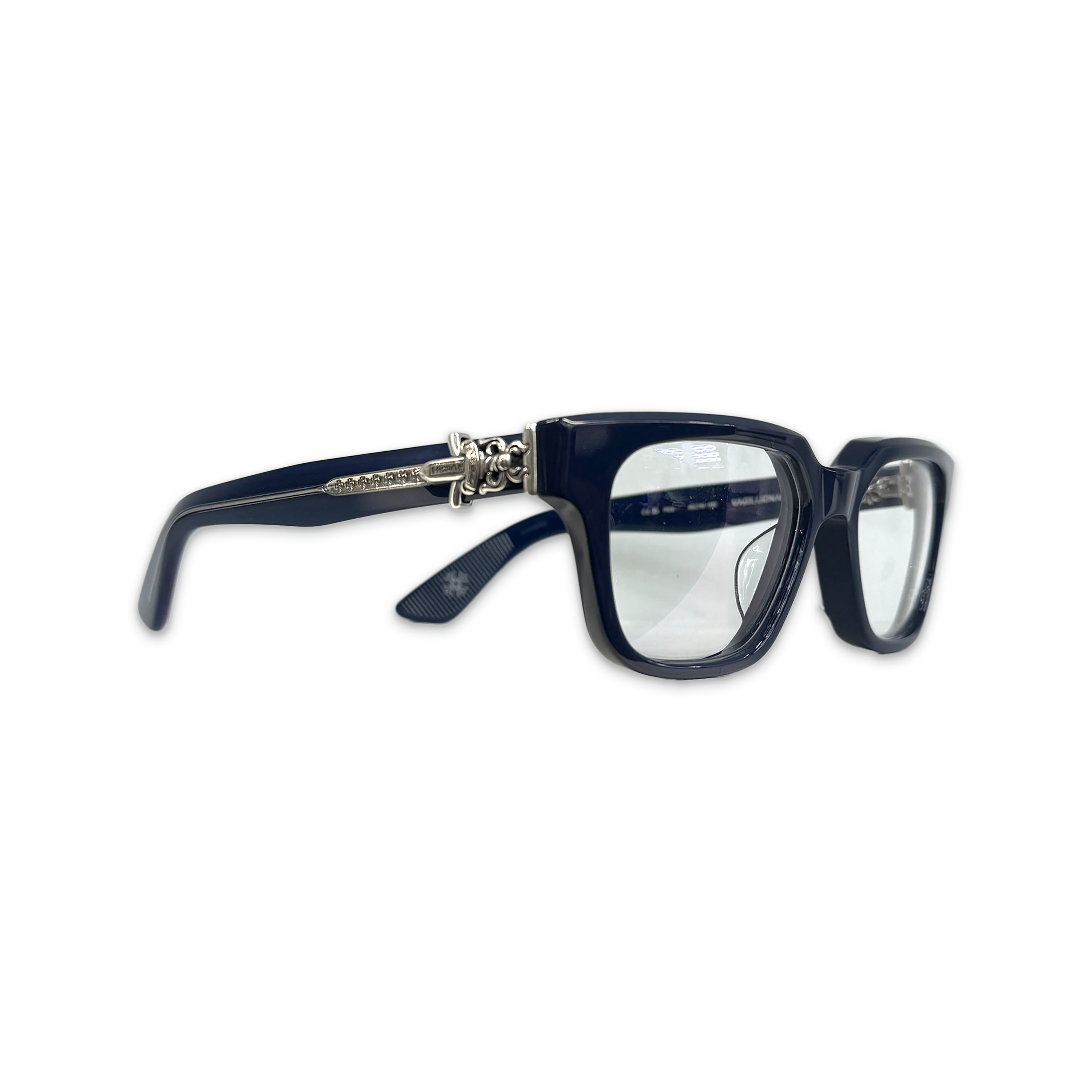 Vagillionaire II Glasses "Navy/Silver" - Image 2