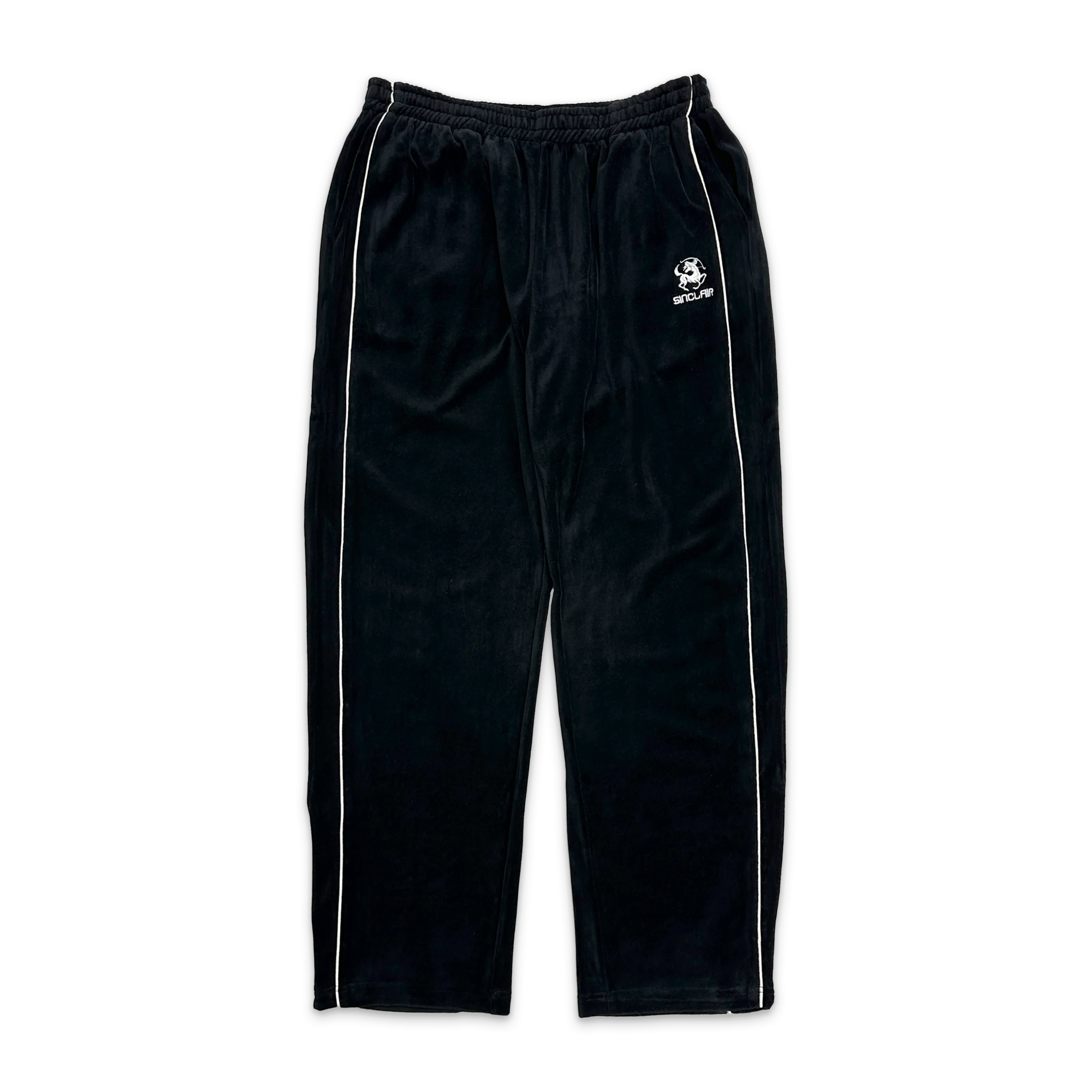 Velour Piping Pant "Black"