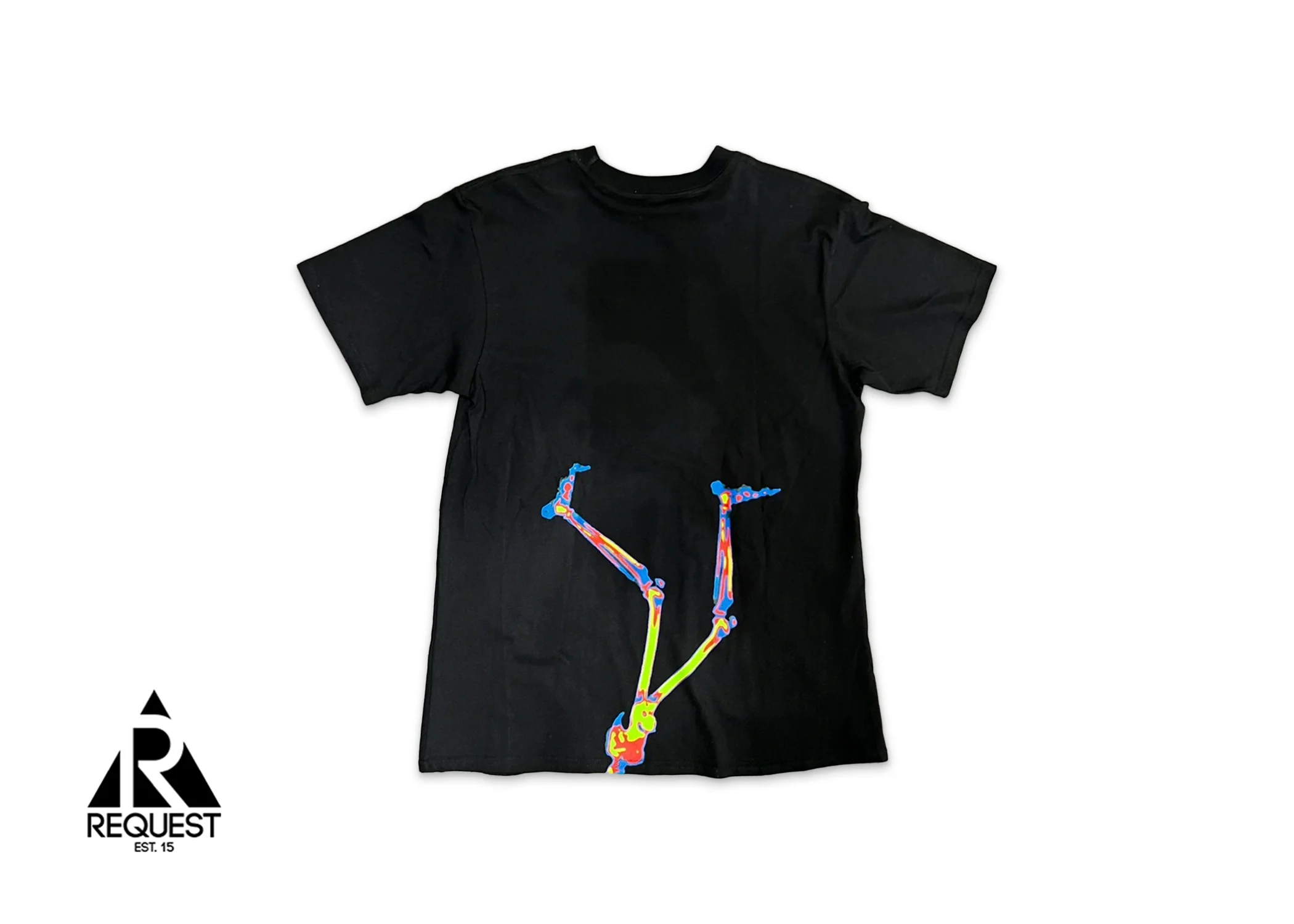 Vlone Friends Thermal Skeleton Tee "Black" - Image 2