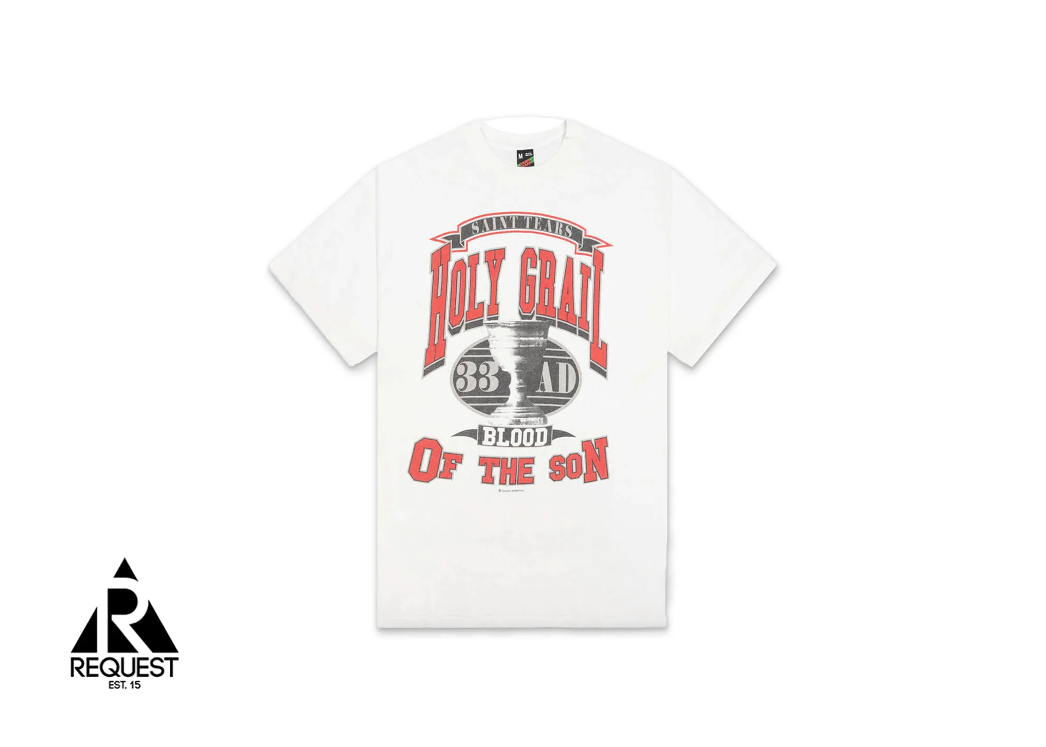 x Denim Tears Holy Grail Tee “White”