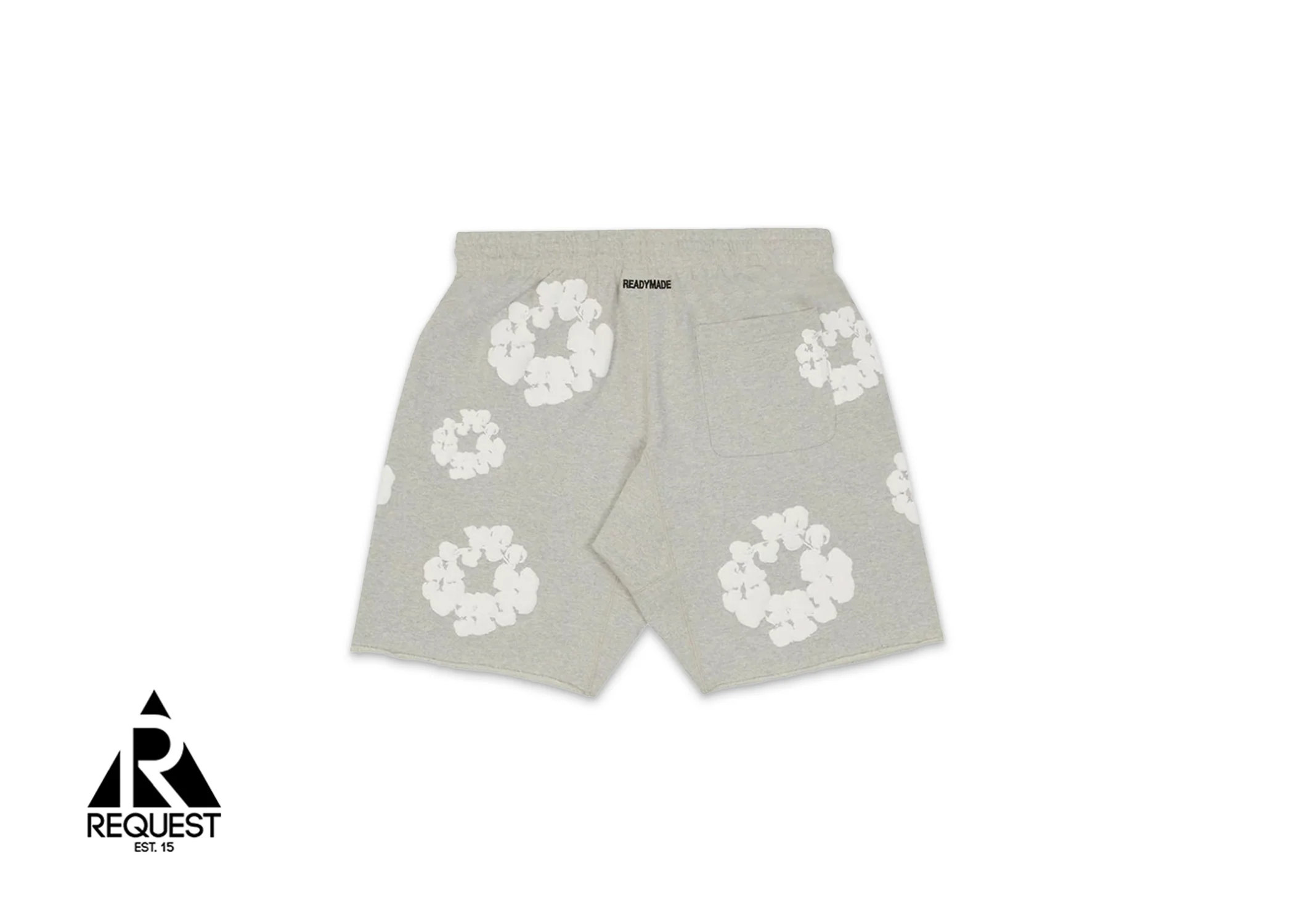 x READYMADE Cotton Wreath Shorts "Grey" - Image 2