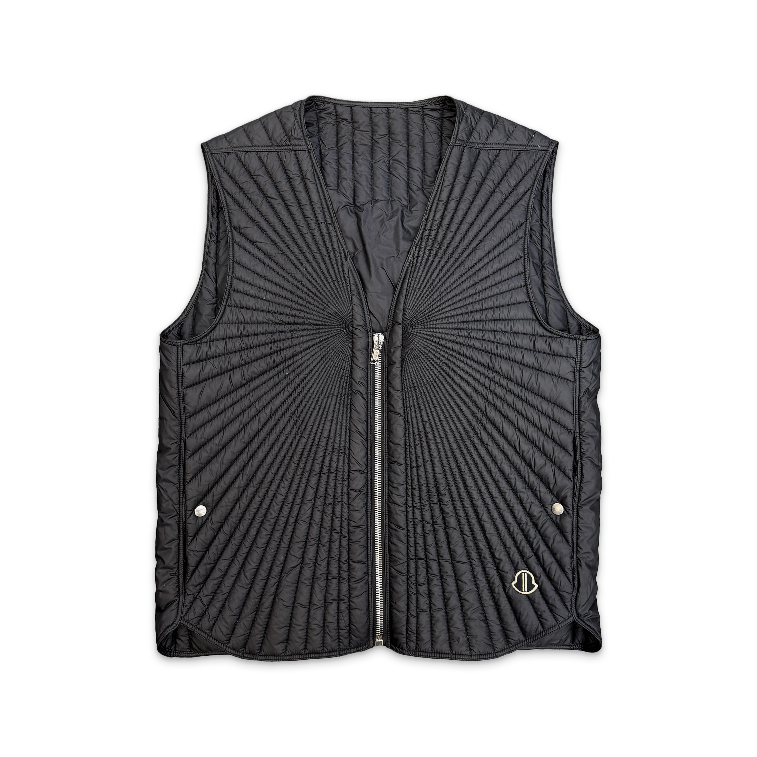 x Rick Owens Down Moapa Puffer Vest "Black"