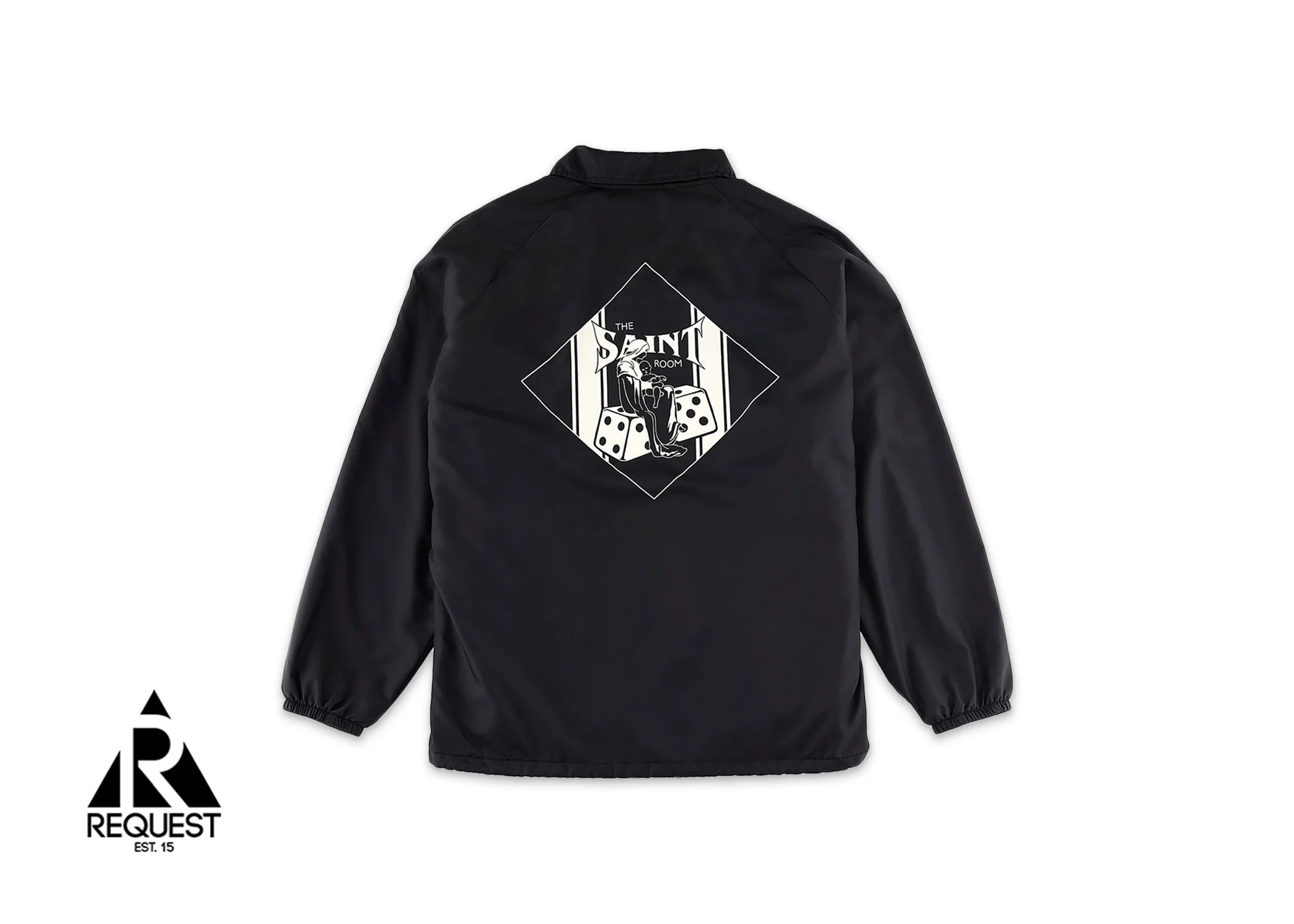 x Shermer Academy The Saint Room Coaches Jacket "Black" - Image 2