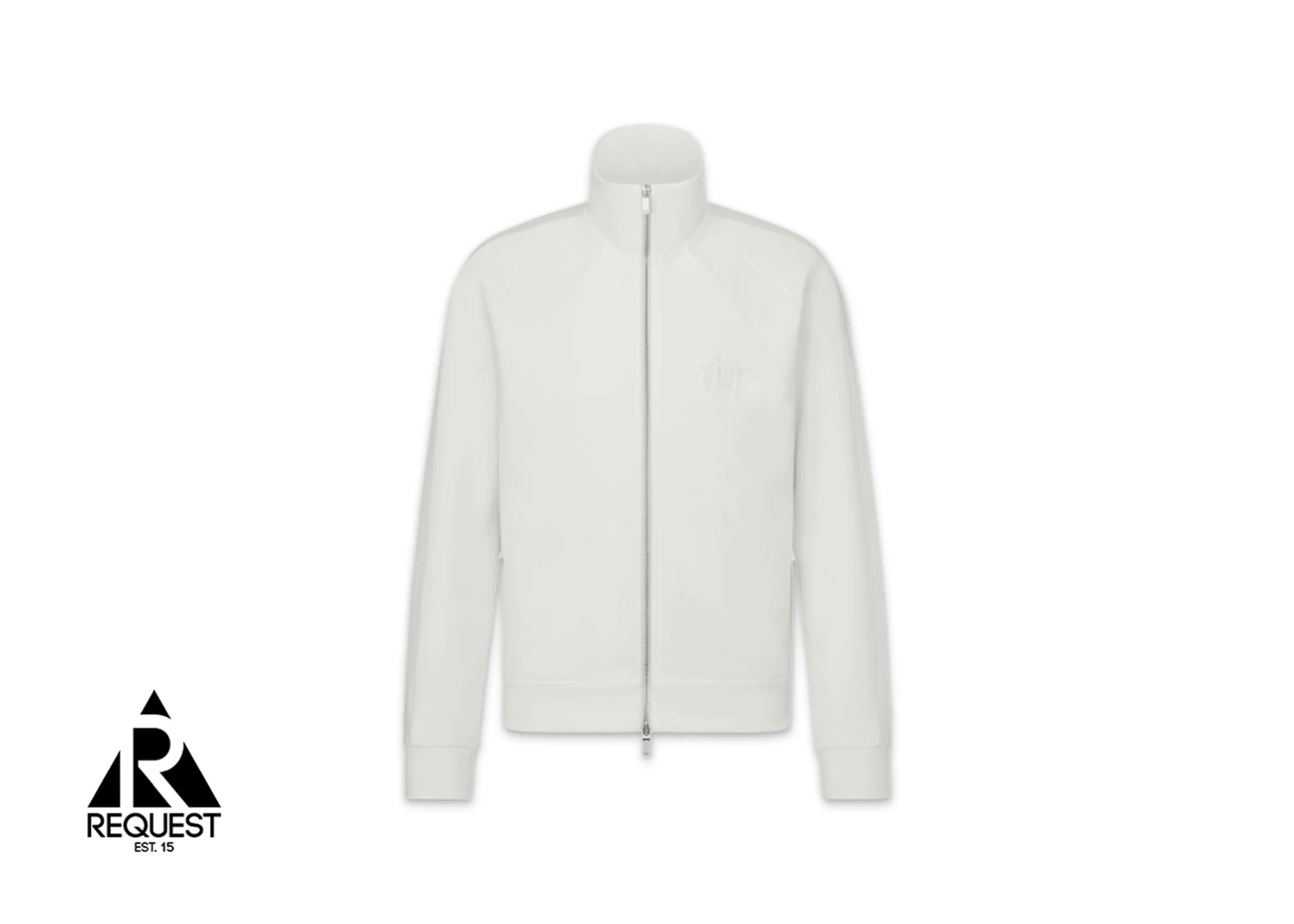 x Stussy Track Zip Up Jacket "White"