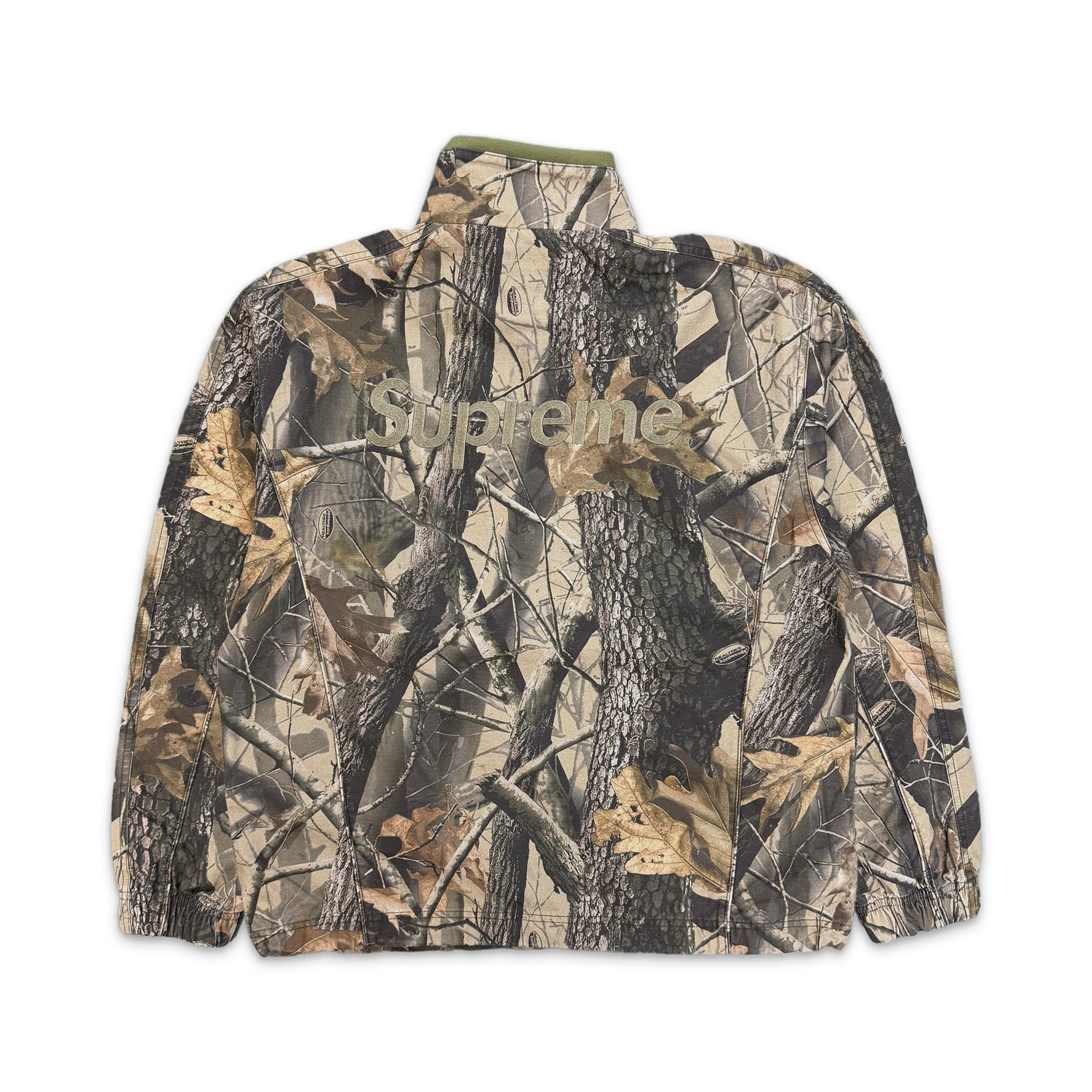 x Umbro Cotton Ripstop Track Jacket SS26 "Realtree Hardwoods Camo" - Image 2